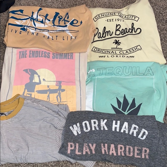 Tops - SUMMER TS (billabong, salt life, Dan+Shay tour,etc